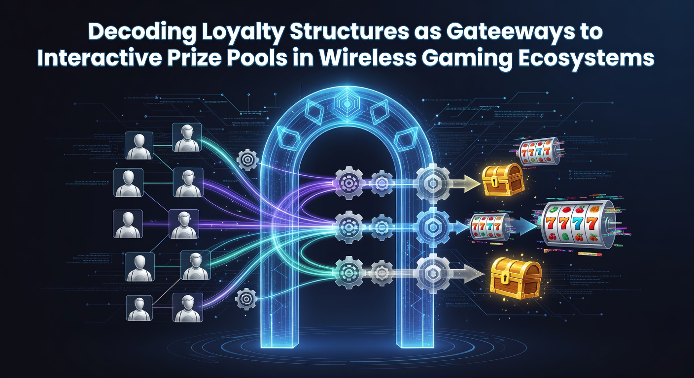 Mobile gaming interface showing loyalty tiers unlocking interactive prize pools on a wireless device