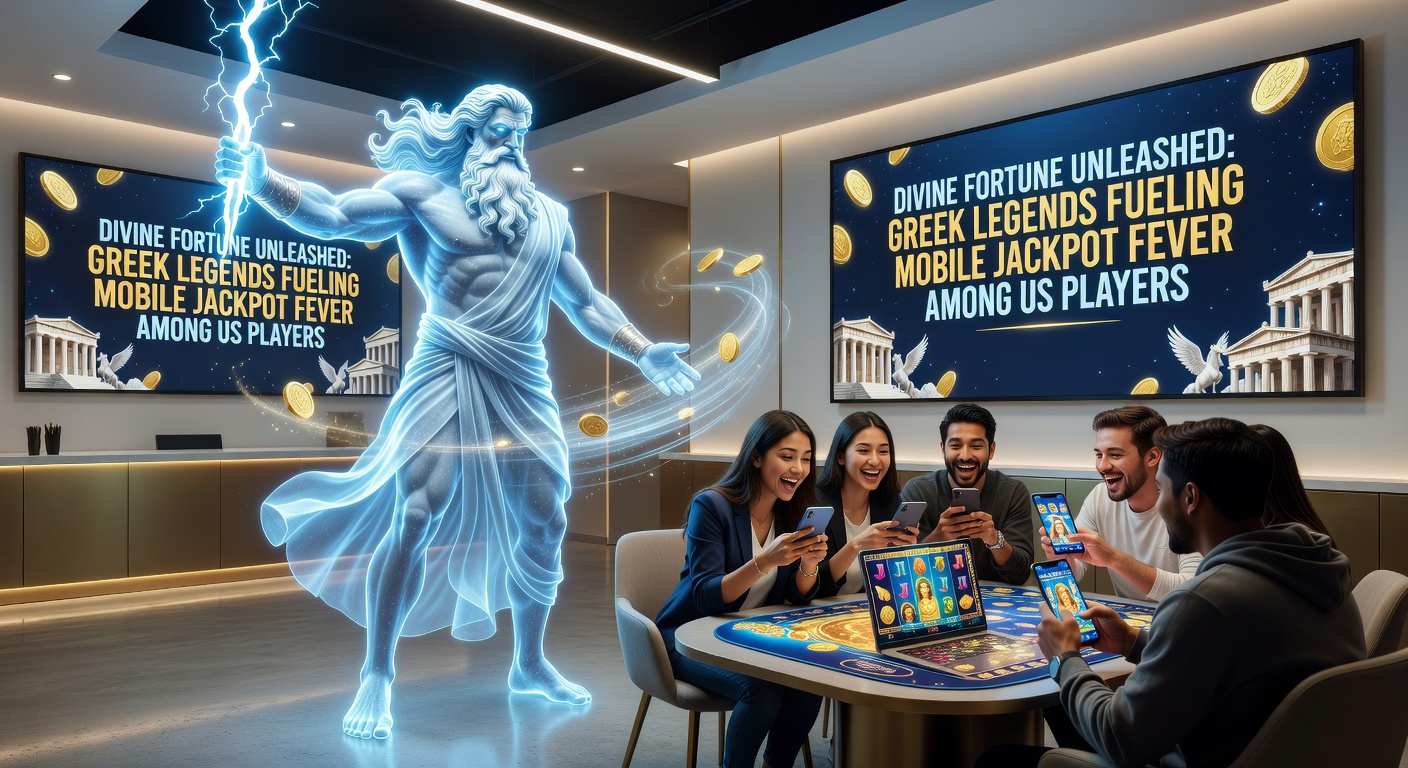 Mobile player interface of Divine Fortune Unleashed displaying a massive jackpot win with Pegasus wilds and cascading reels